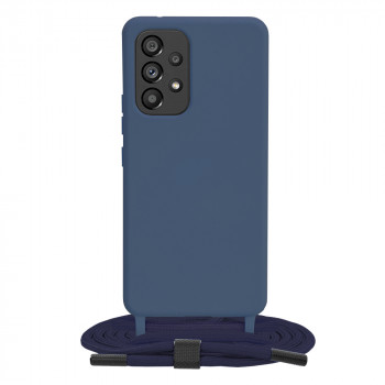Husa telefon Samsung Galaxy A53 5G - Techsuit Crossbody Lanyard - Blue