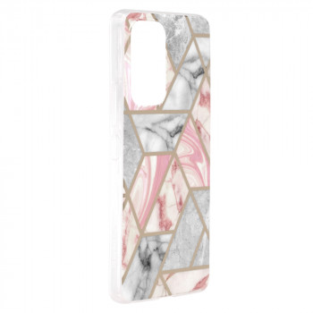 Husa telefon Samsung Galaxy A53 5G - Techsuit Marble Series - Pink Hex - Img 2