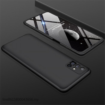 Husa telefon Samsung Galaxy M51 + Folie - GKK 360 - Black - Img 2