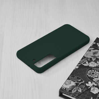 Husa telefon Samsung Galaxy S22 5G - Techsuit Soft Edge Silicone - Dark Green - Img 3