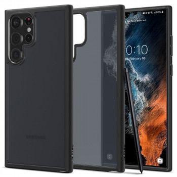 Husa telefon Samsung Galaxy S22 Ultra 5G - Spigen Ultra Hybrid - Frost Black