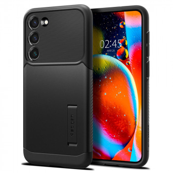 Husa telefon Samsung Galaxy S23 Plus - Spigen Slim Armor - Black - Img 1