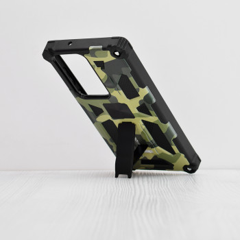Husa telefon Samsung Galaxy S23 Ultra - Techsuit Blazor Series - Camo Lime - Img 3