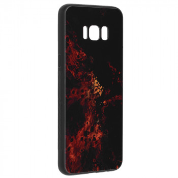 Husa telefon Samsung Galaxy S8 - Techsuit Glaze Series - Red Nebula - Img 4
