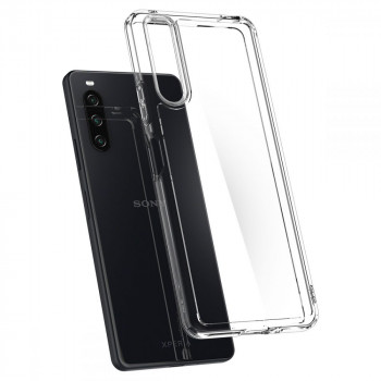 Husa telefon Sony Xperia 10 IV - Spigen Ultra Hybrid - Crystal Clear - Img 3