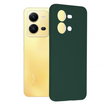 Husa telefon Vivo X80 Lite - Techsuit Soft Edge Silicone - Dark Green