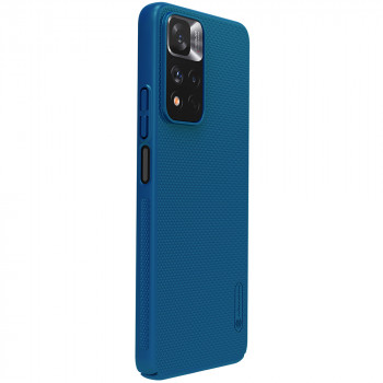 Husa telefon Xiaomi Redmi Note 11 Pro+ 5G - Nillkin Super Frosted Shield - Blue - Img 4