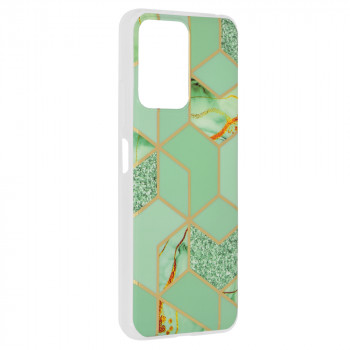 Husa telefon Xiaomi Redmi Note 12 5G / Poco X5 - Techsuit Marble Series - Green Hex - Img 2