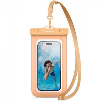 Husa universala pentru telefon - Spigen Waterproof Case A601 - Apicot