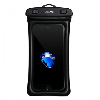 Husa Waterproof pentru Telefon 6 inch - USAMS Bag (US-YD007) - Negru