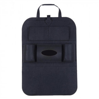 Organizator Auto cu Buzunare - Techsuit (OCS-01) - Black - Img 1
