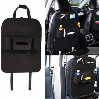 Organizator Auto cu Buzunare - Techsuit (OCS-01) - Black - Img 3