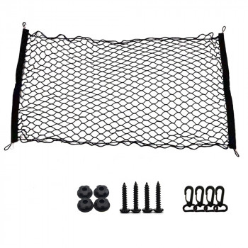 Organizator Auto Portbagaj Tip Plasa 90x40cm - Techsuit (CO-V1) - Black - Img 3
