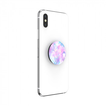 Suport pentru telefon - Popsockets PopGrip - Basic Crystal Opal - Img 2