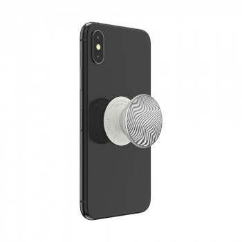 Suport pentru telefon - Popsockets PopGrip - Terrain Wave metalic - Img 2