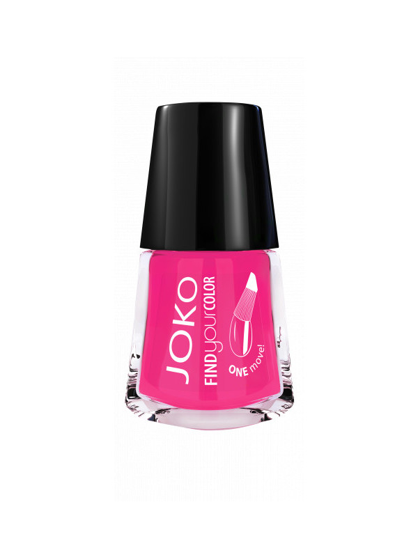 Lac de unghii neon JOKO Find Your Color Pantera Roz nr 1 EDITIE LIMITATA