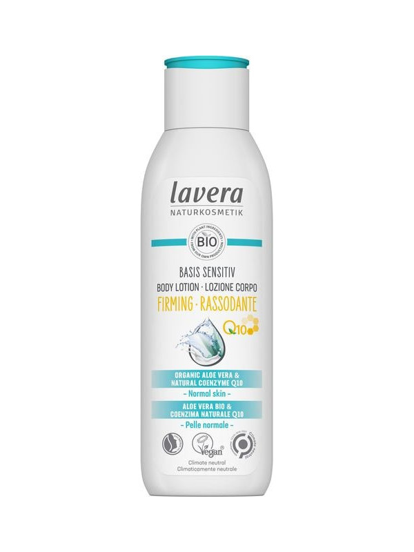 Lotiune de corp pentru fermitate aloe vera si Q10, Basis Sensitiv (new) - LAVERA