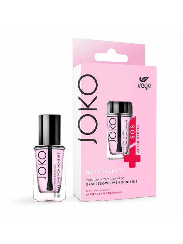 Tratament de unghii JOKO 100 % VEGAN SOS After Hybrid 02 Intarire Express 11 ML