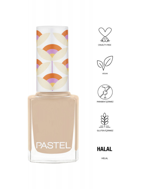 Lac de unghii Pastel 380 Caisa Perlata Retro Summer
