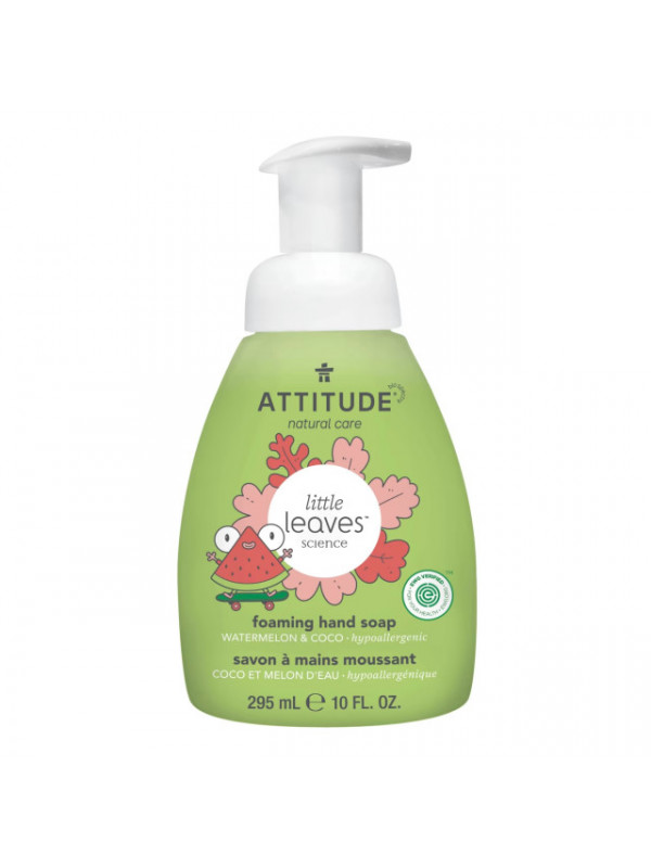 Sapun - spuma de maini pentru copii, pepene si cocos, 295 ml - ATTITUDE