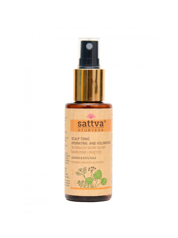 Tonic pentru volum si hidratare par cu Ajwain & Gotu Kola, 100ml – Sattva Ayurveda