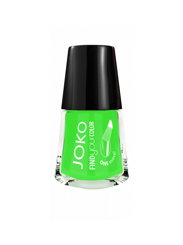 Lac de unghii neon JOKO Find Your Color Verde Lime nr 5 EDITIE LIMITATA