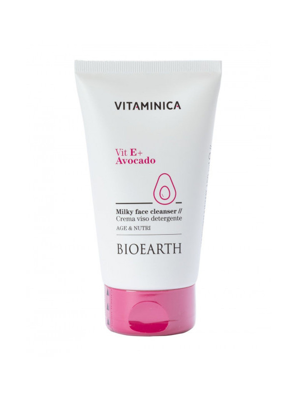 Lapte demachiant cu vitamina E si avocado, 150ml – Vitaminica Bioearth