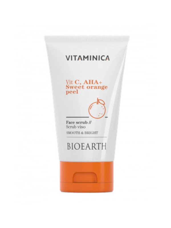 Exfoliant fata cu vitamina C si AHA, 150ml – Vitaminica Bioearth