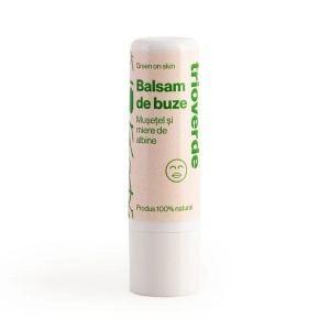 Balsam de buze cu Mușețel și Miere Trio Verde