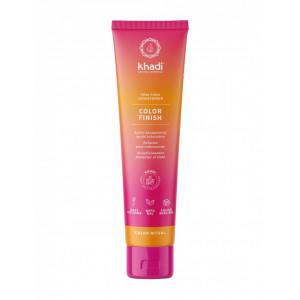 Balsam de par fixare culoare vopsea henna Color Finish, 150ml – Khadi - Img 1