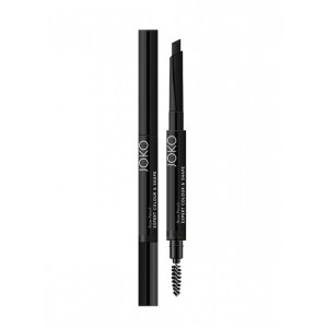 Creion contur sprancene JOKO Expert Colour & Shape cu perie 04 - Img 1