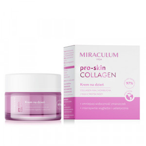 Crema de fata cu colagen de zi PRO-SKIN 50ml Miraculum - Img 1