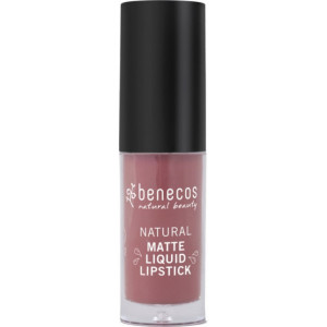 Ruj lichid mat bio, Rosewood Romance - Benecos