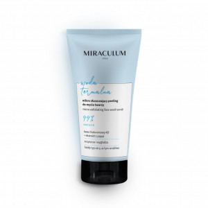 Scrub pentru curaratea fetei cu particule micro-exfoliante Miraculum Thermal Water 150 ML