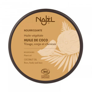 Ulei de cocos certificat organic, presat la rece, 100g - NAJEL