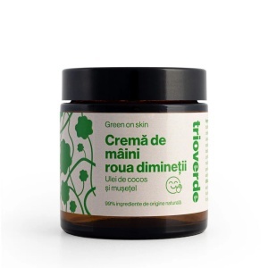 Cremă de mâini cu Aroma Primăverii (Roua Diminetii) Trio Verde