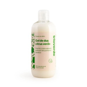 Gel de duș cu Citrus Verde Trio Verde