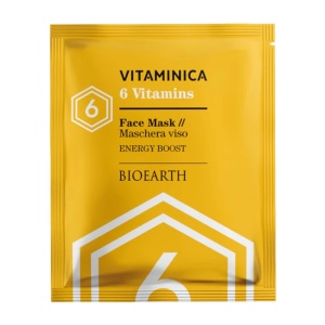 Masca servetel cu 6 vitamine Energy Boost – Vitaminica Bioearth
