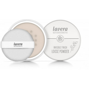 Pudra libera transparenta Invisible Finish, 11g - LAVERA - Img 2
