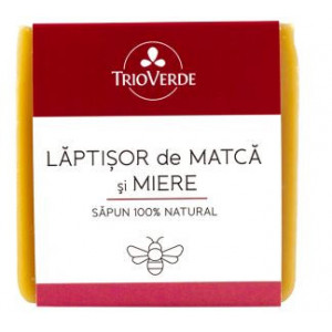 Săpun cu lăptișor de matcă și miere Trio Verde - Img 2
