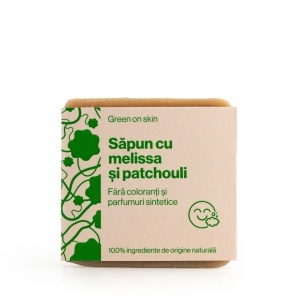 Sapun cu melissa si patchouli - Trio Verde