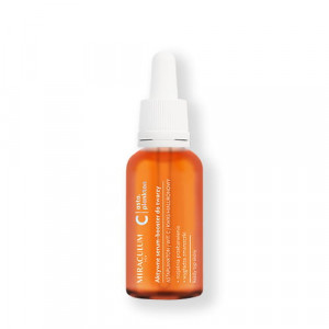Ser booster activ vitamina C si acid hialuronic pentru fata 30ml - Miraculum