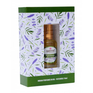Ulei de parfum oriental Patchouli, 10ml - Sattva