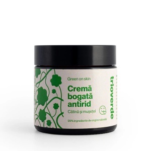 Cremă Bogată Antirid Trio Verde