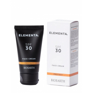 Crema de fata cu SPF 30, 50ml (nu lasa urme albe) – Elementa Bioearth