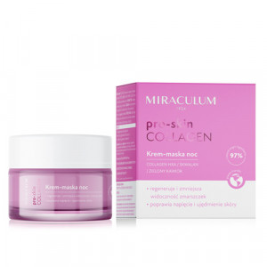 Crema masca de noapte cu colagen PRO-SKIN 50ml Miraculum - Img 1