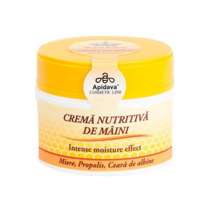 Crema naturala maini Royal Honey cu miere, ceara albine, propolis - Apidava