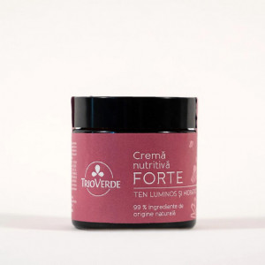 Crema Nutritiva Forte cu ulei de cocos si argan pt piele foarte uscata 60ml - Trio Verde - Img 2