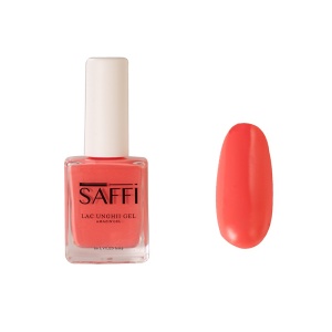 Lac de unghii rezistent fara lampa nr 2 Pink Coral 10ml - Saffi - Img 2