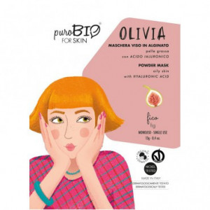 Masca peel-off ten gras OLIVIA smochine, 13gr - PuroBio